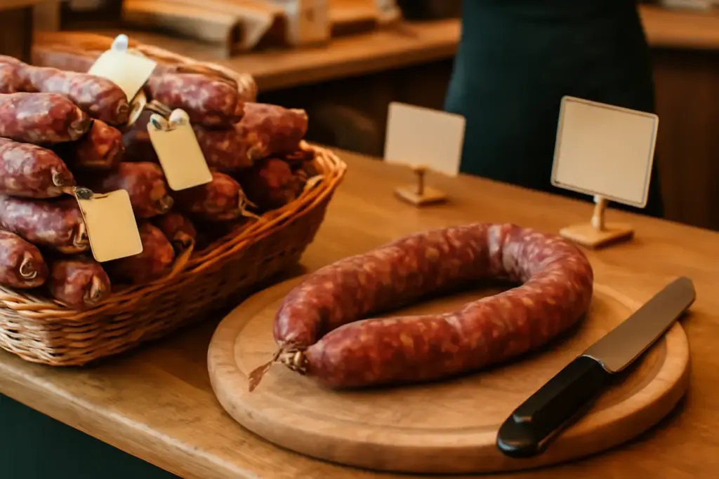 Salsiccia sarda artigianale: dove trovarla e come distinguere la qualità vera dalla produzione commerciale