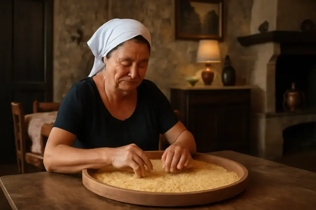 Trattorie sarde che preparano la fregula come si faceva una volta: luoghi dove il tempo sembra essersi fermato