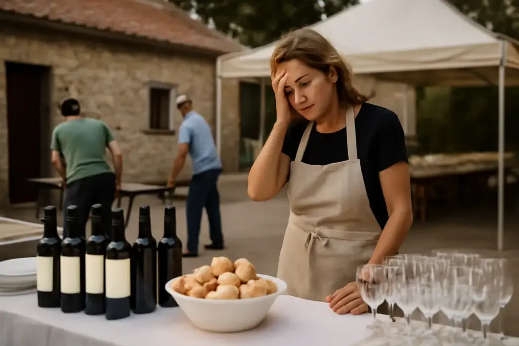 Come nasce un evento enogastronomico in Sardegna? Dietro le quinte che rivelano le vere difficoltà