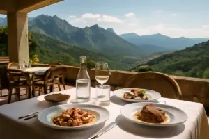 Ristoranti con vista sulle montagne sarde: l’atmosfera che arricchisce l’esperienza gastronomica oltre al sapore dei piatti